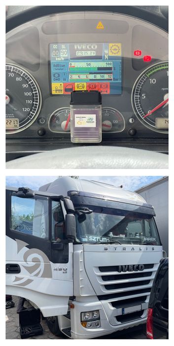 Стирач помилок IVECO Євро 4, Євро 5 + 30 PIN адаптер