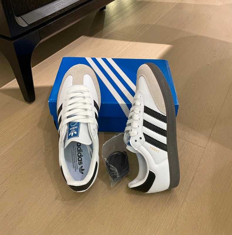Adidas_SambaOG_white Moda_Buty_Mokasyny Mokasyny R.41