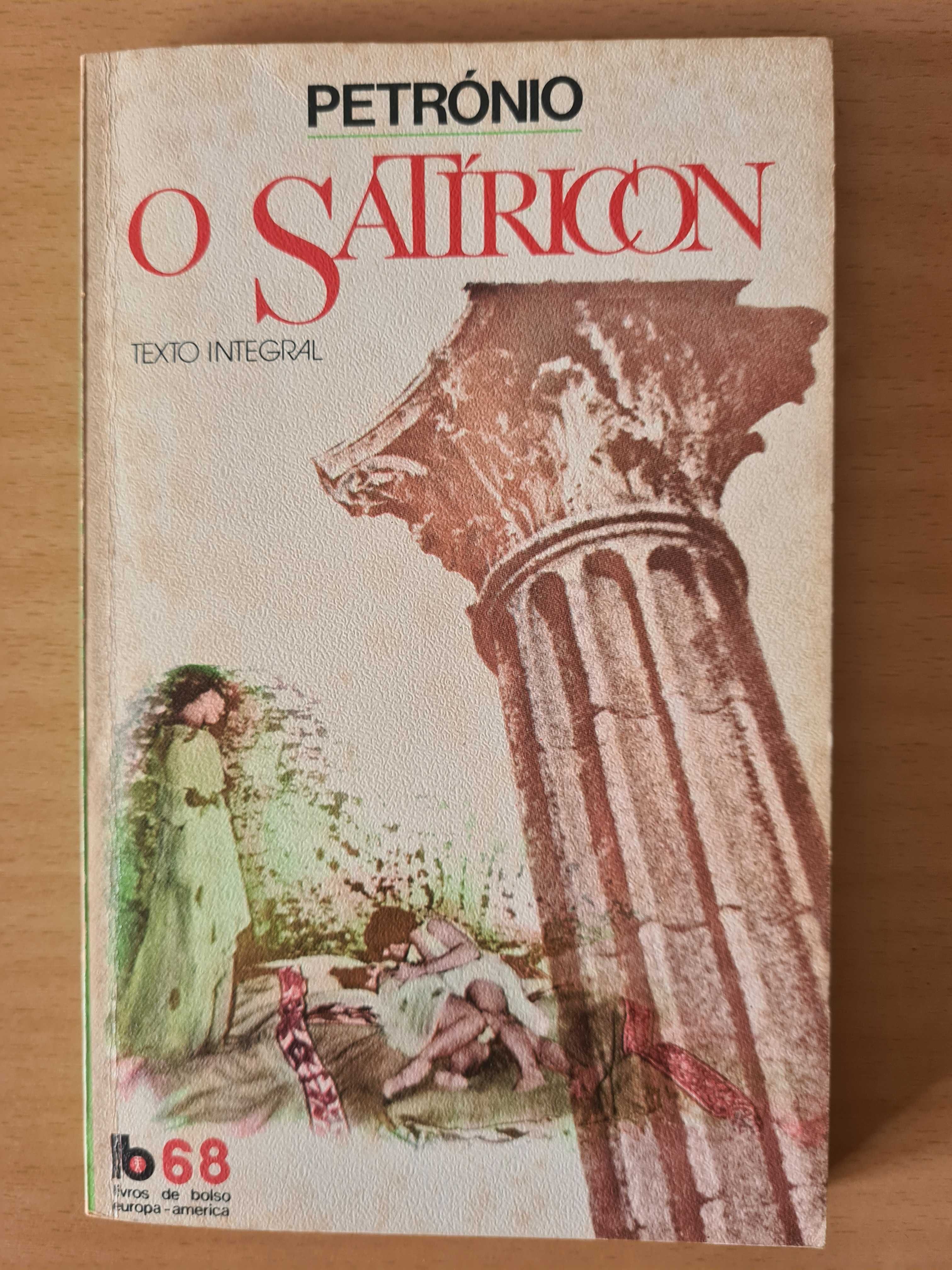 Livro "O Satíricon" de Petrónio