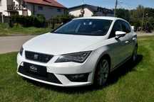 Seat Leon Seat Leon FR 184 km 2014, biała perła