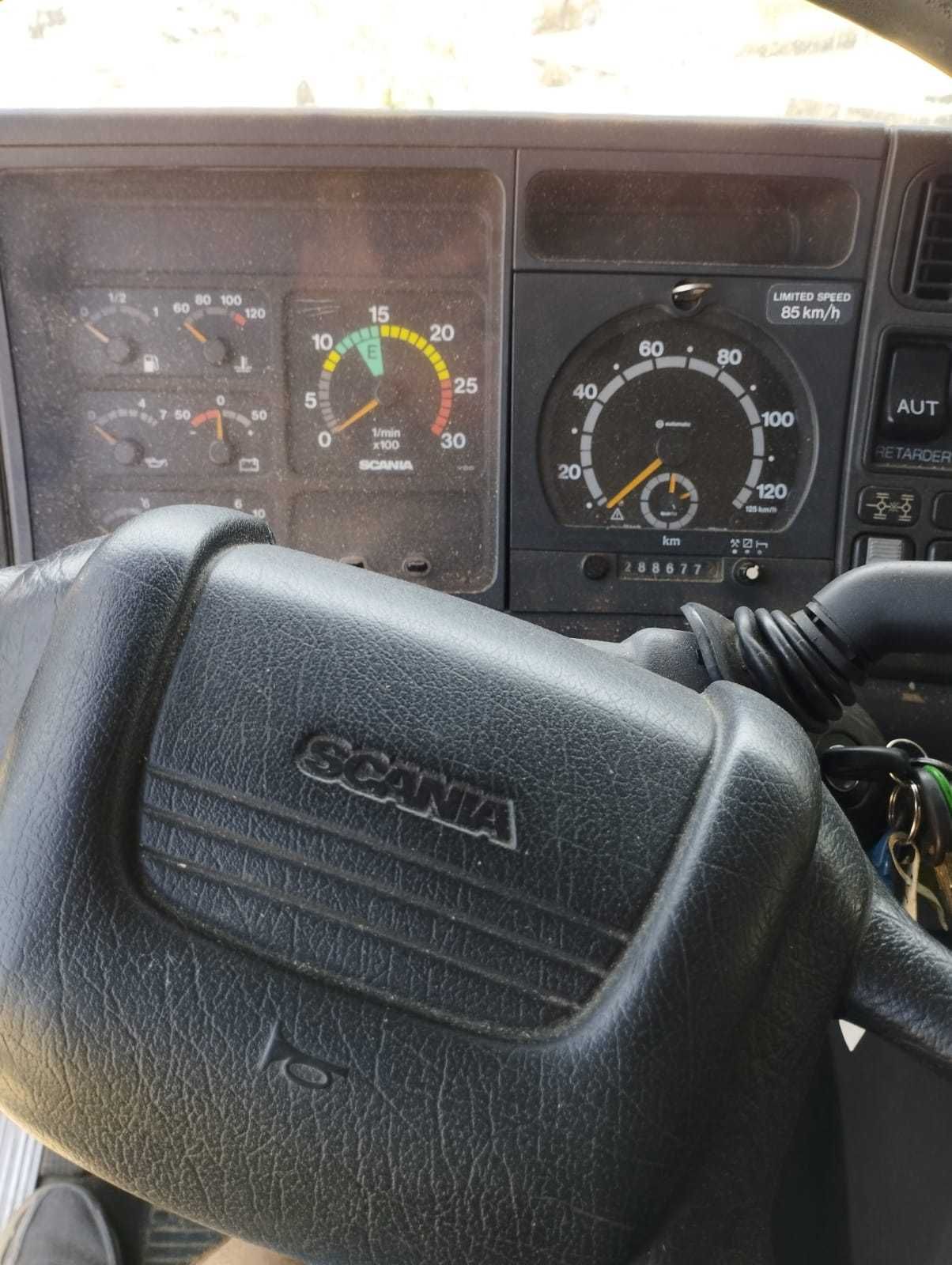 Scania transporte de animais vivos