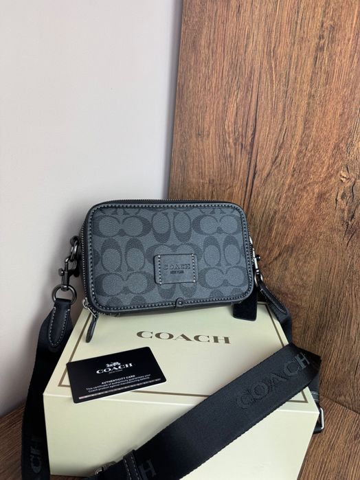ОРИГИНАЛ! Мессенджер Coach
crossbody / Чоловіча сумка/ Мужская
сумка.