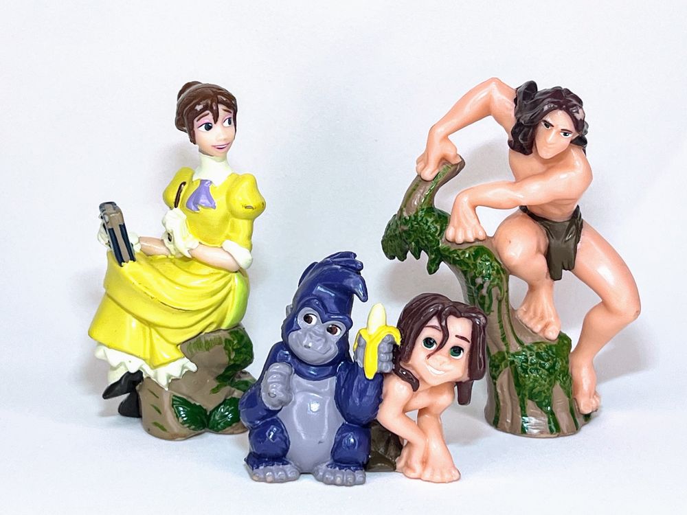 Coleção Tarzan – 3 Figuras Disney MODECOR (Itália 2009)
