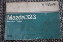 Instrukcja MAZDA 323 Japonia 1990   b082304