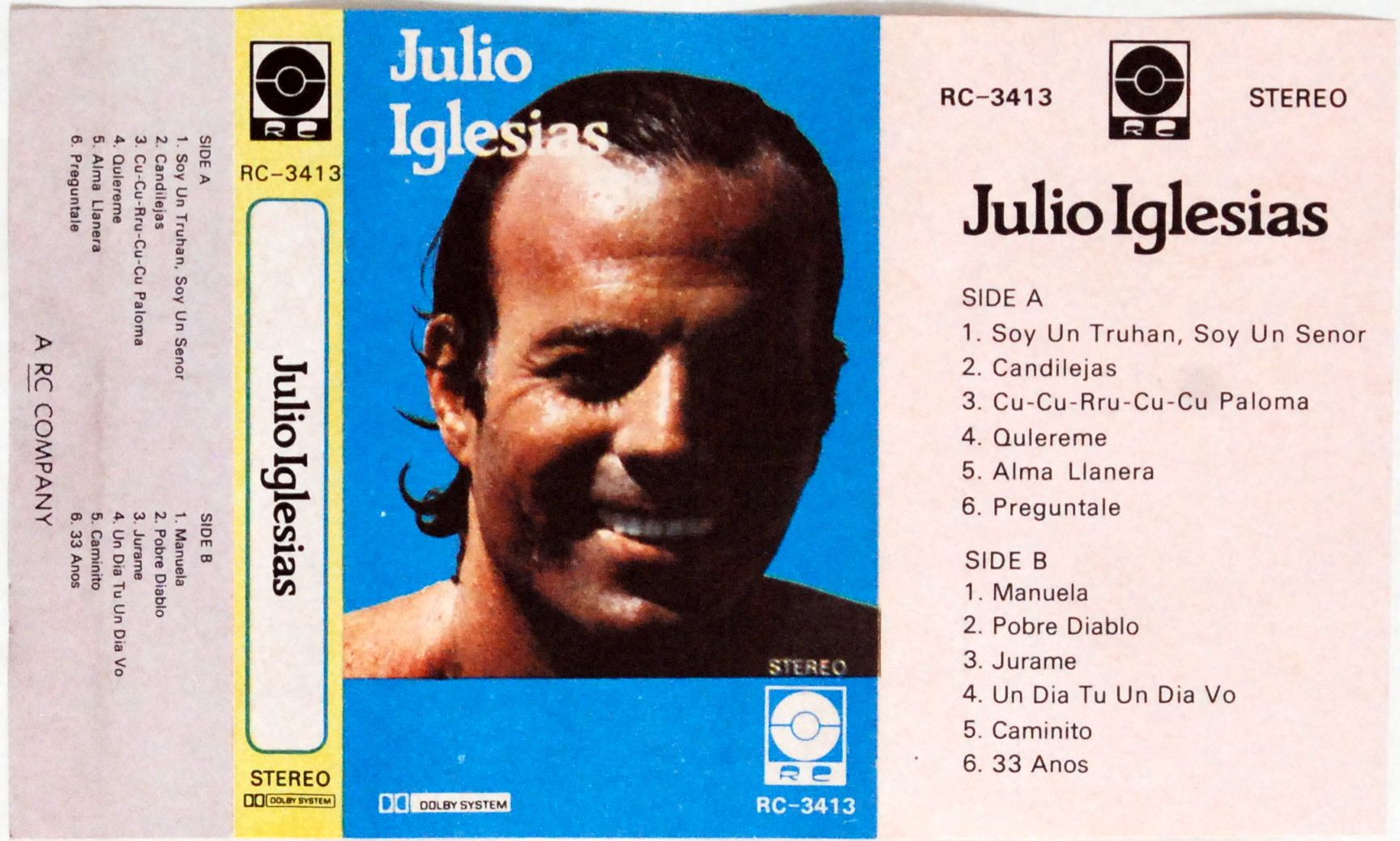 Julio Iglesias - Julio Iglesias (kaseta) BDB