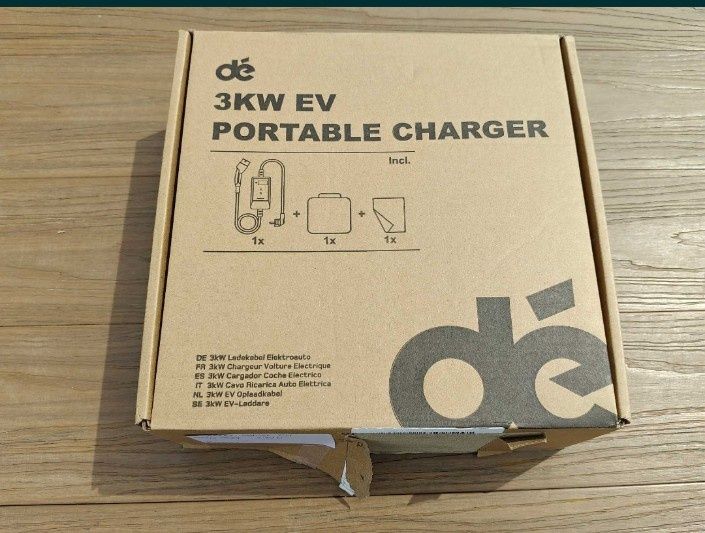 De ładowarka ev 3.68kw wallbox 7m 1faza 6-16A