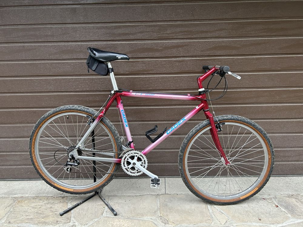 Górski rower cromo retro mtb giant cadex deore lx