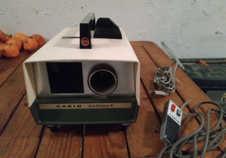 Projector de slides - Auto Cabin