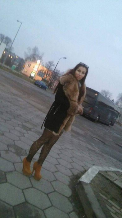 Kurteczka  płaszczyk futerko
