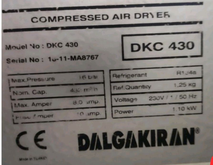 Компресор Dalgakiran TIDY 50 - 2010р