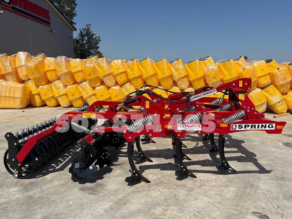 BEZORKOWIEC STRUMYK gruber agregat orkowo-podorywkowy SPRING brona