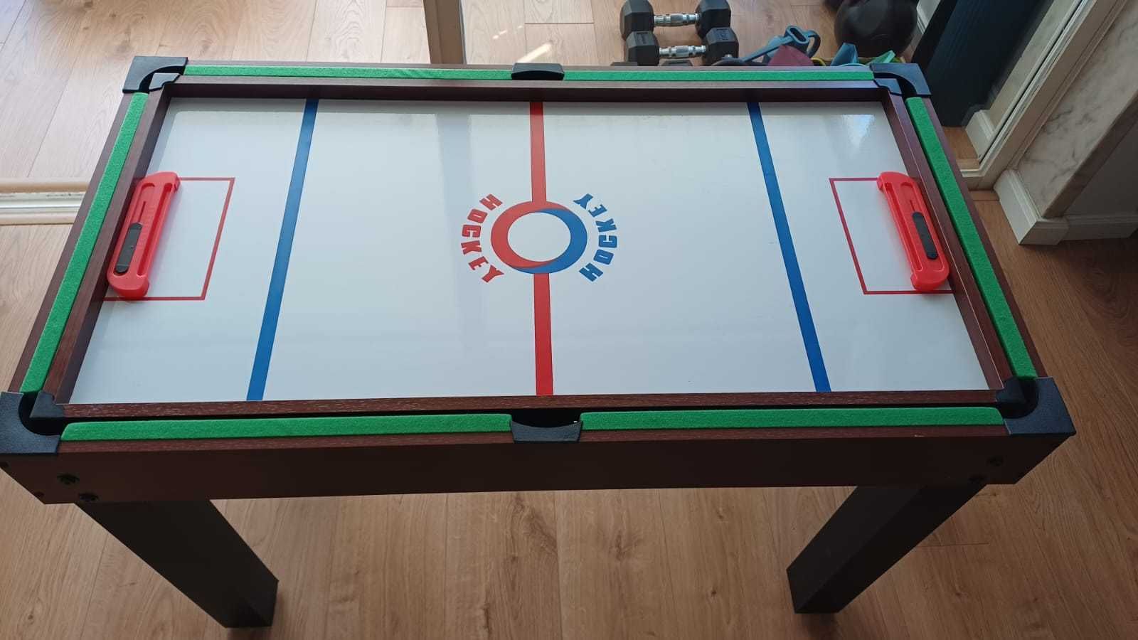 Mesa multijogos 9 em 1 (matraquilhos, snooker, ping-pong e outros)