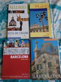 7 Guias Madrid, Barcelona, Holanda, Conversação Italiano e Espanhol