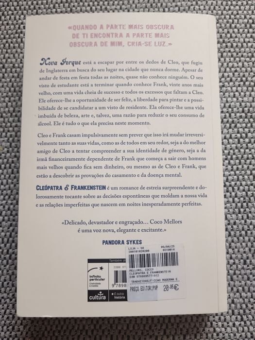 Livro Cleópatra e Frankestein