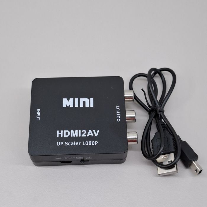 Конвертер HDMI в RCA (тюльпани) MINI HDMI2AV