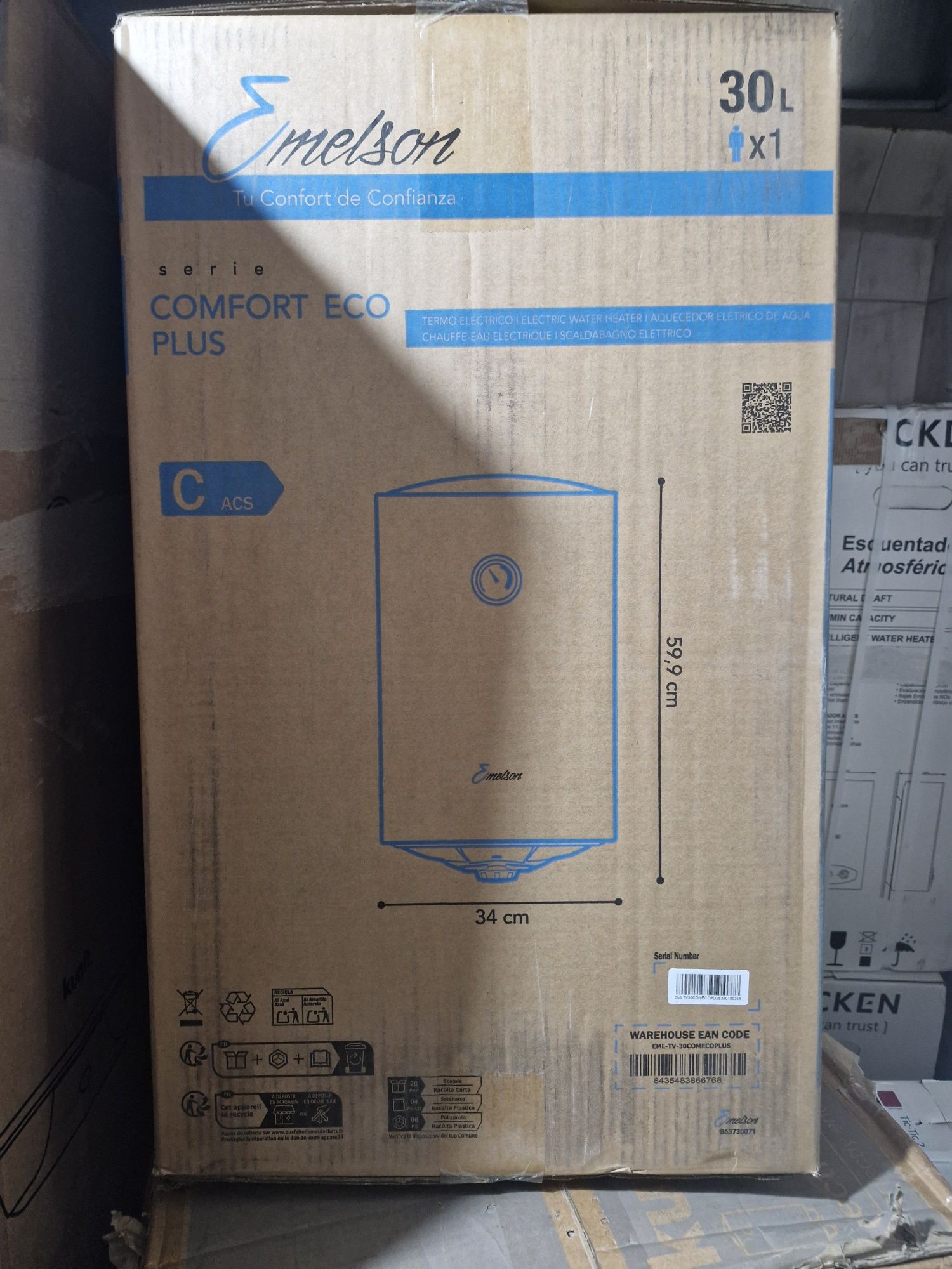 Termoacumuladores 30l  50 l ,80l e 100  litros