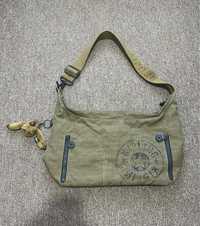 Vintage kipling з мавпою брелок месенджер сумка sling bag кіплінг