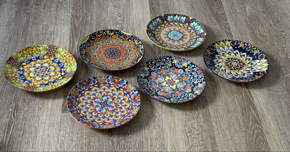 Zestaw obiadowy BOHO Vancasso 18 elementów