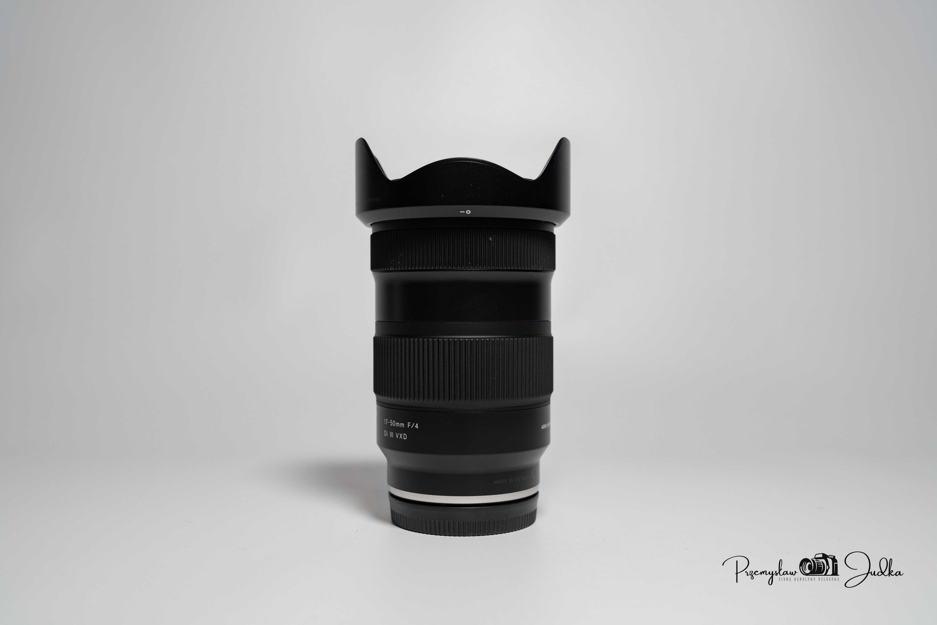 TAMRON 17-50 MM F4 DI III VXD SONY E Tamron 17-50/4 igła | faktura
