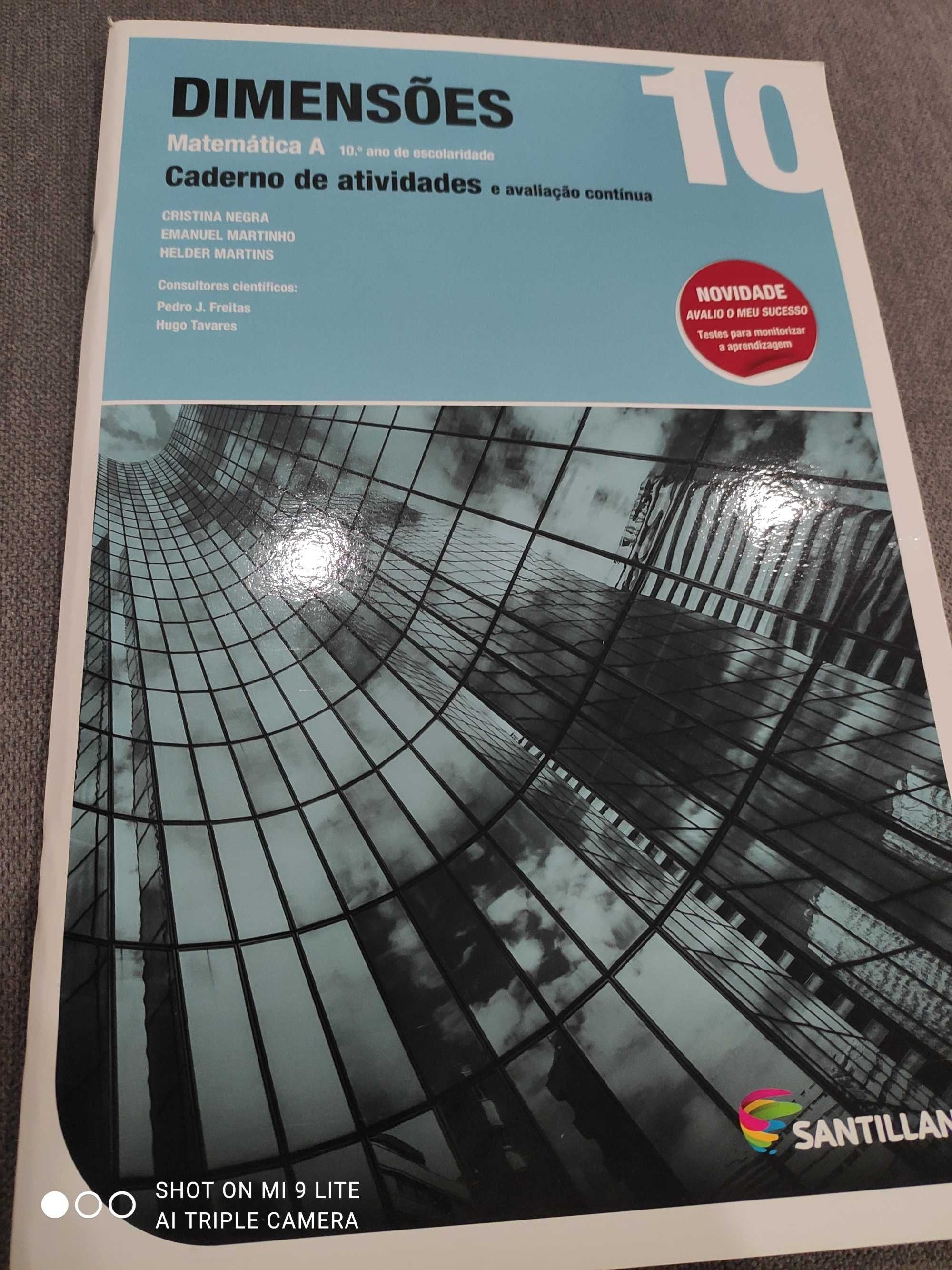 Cadernos de Atividades Matemática A 10/11