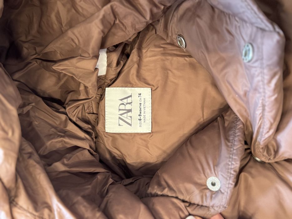 Дитячі зимові комбінезони та куртки ZARA (6-9-12 міс)