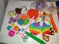 Figet Toys Mega zestaw zabawek sensorycznych