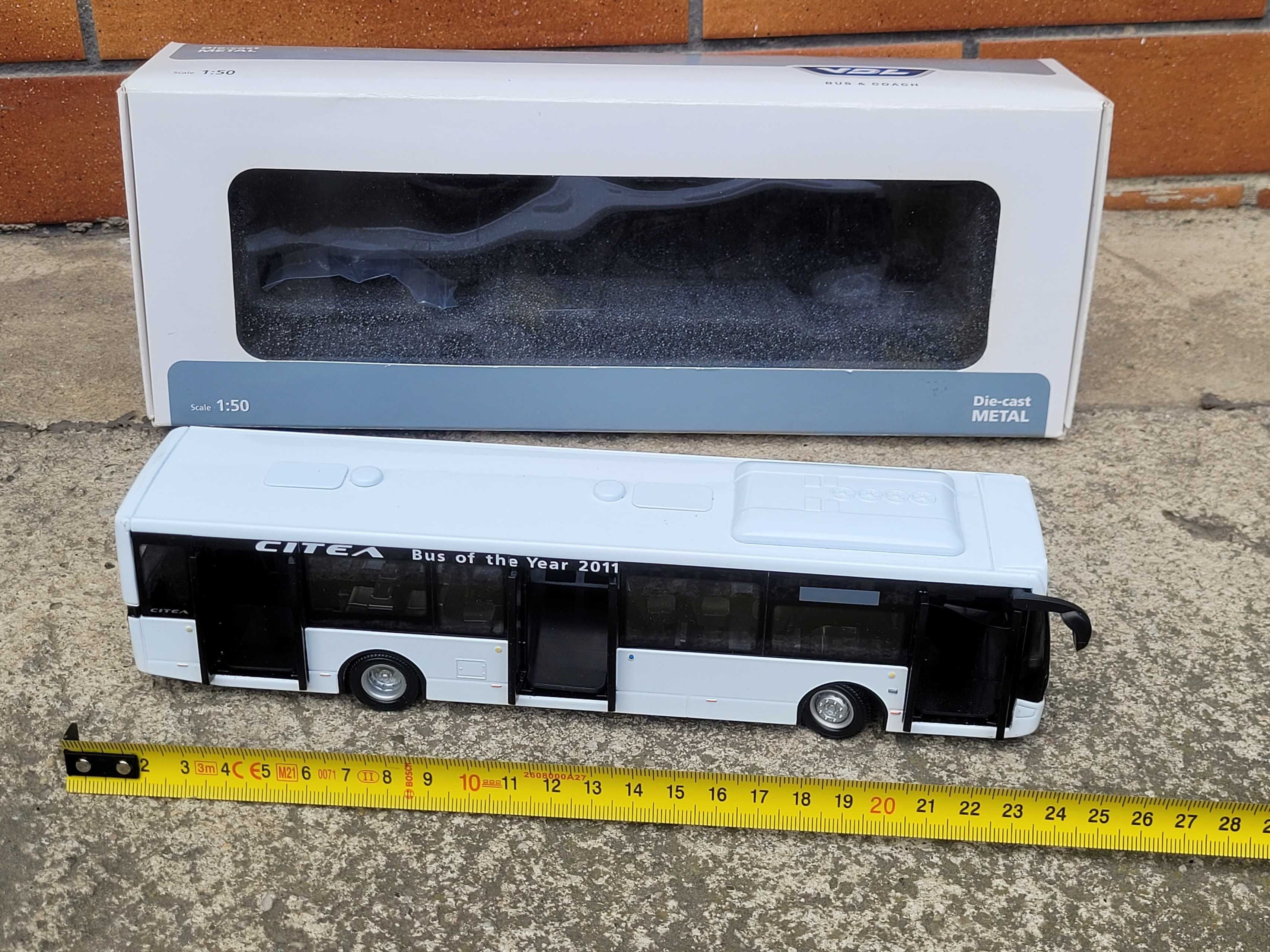 Autokar VDL Bova Citea Bus Autobus kolekcja autobusów 1:50 unikat PKS