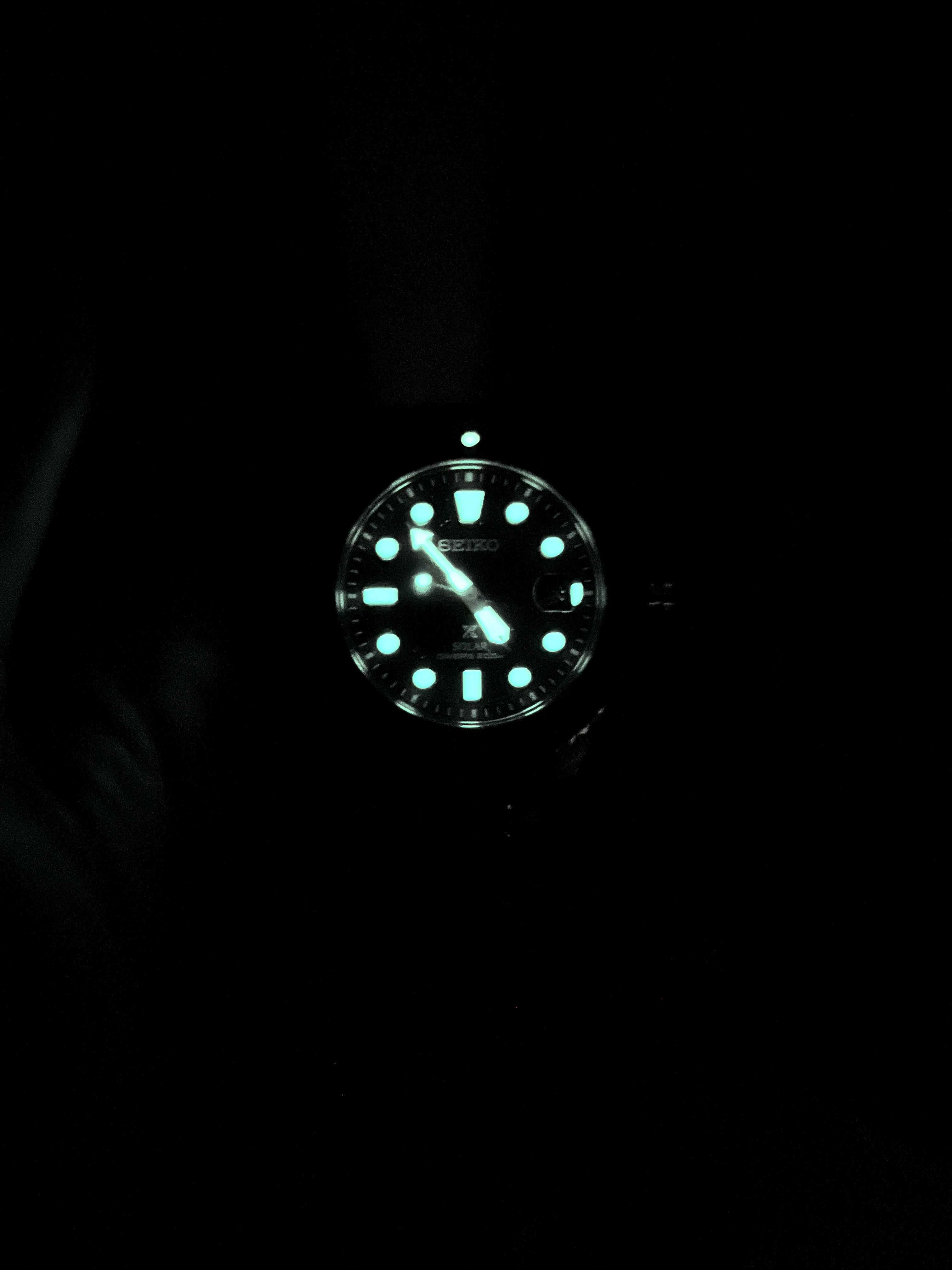 часы чоловічий годинник Seiko Prospex Solar Divers Black Dial-SNE437P1