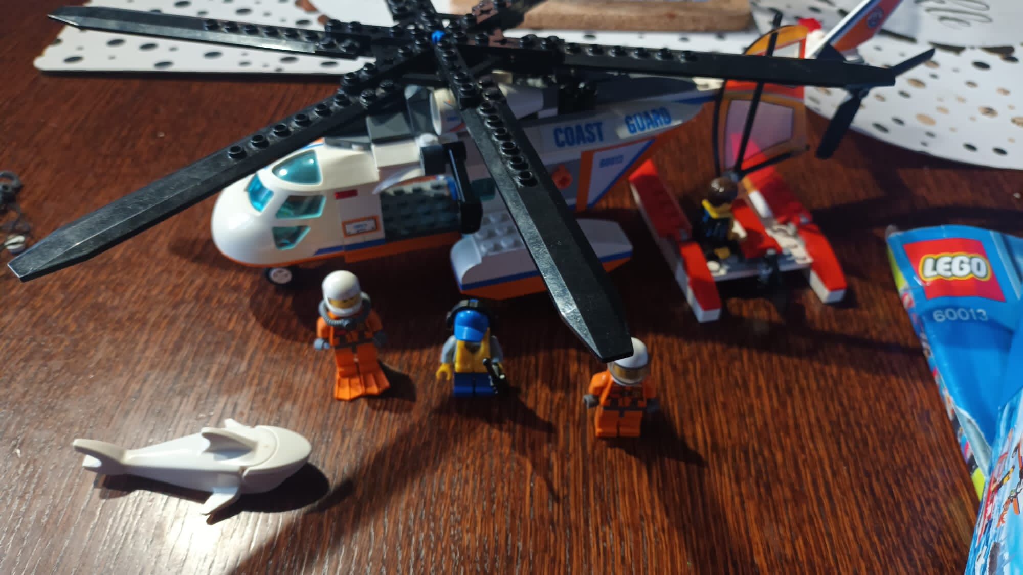 Klocki Lego City 60013 Helikopter straży przybrzeżnej