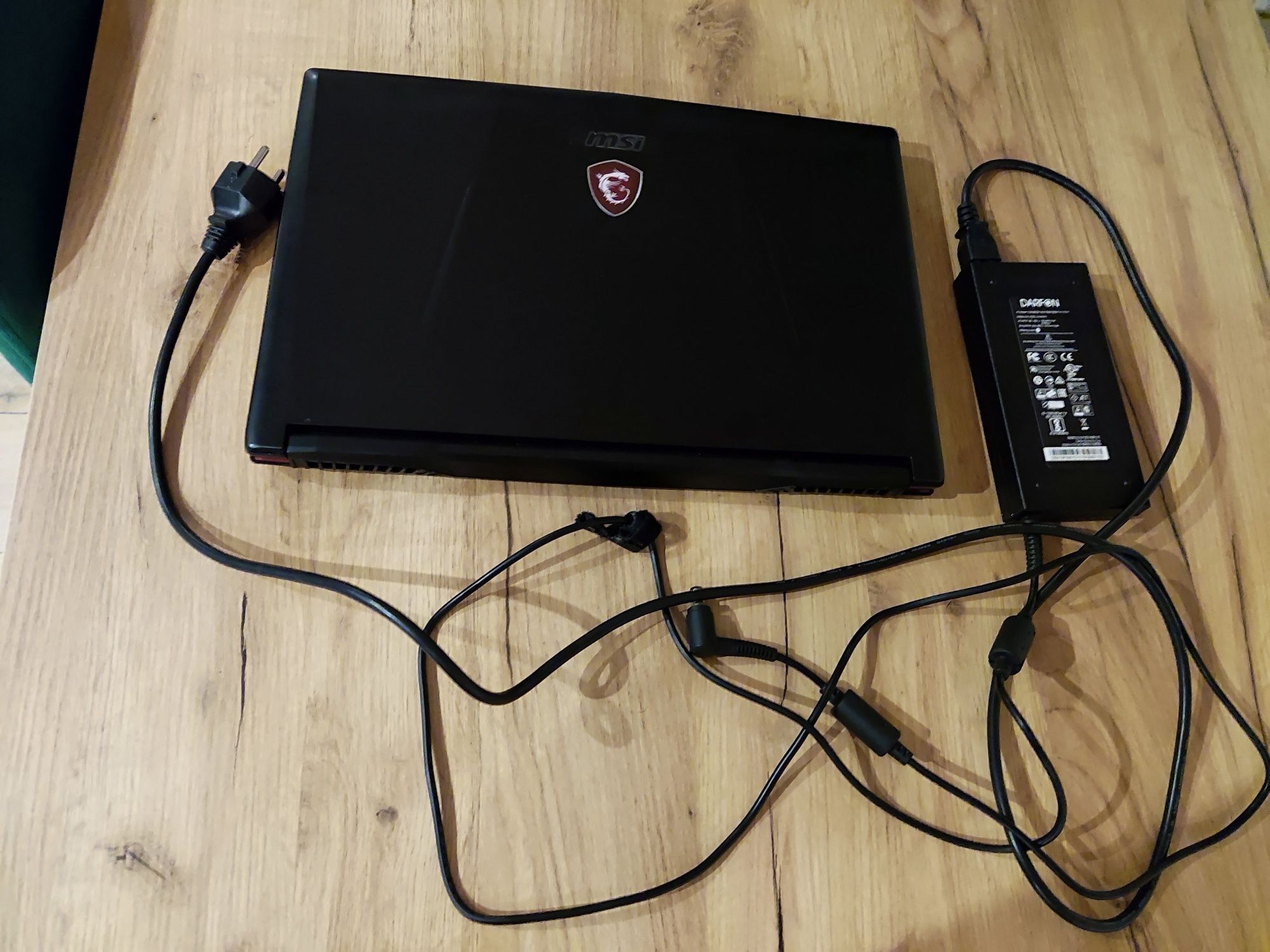 Laptop Gamingowy MSI GL63 8RE Notebook 16GB Ram SSD 500GB i7 GeForce