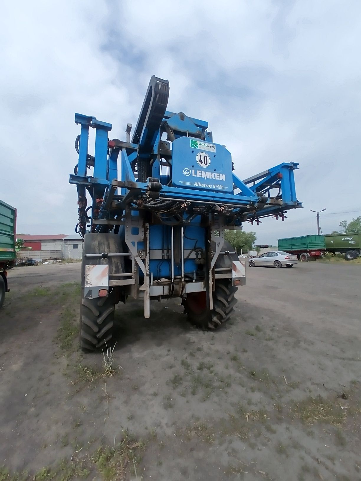 Lemken albatros 36m 6000l opryskiwacz gps, z pierwszej ręki.