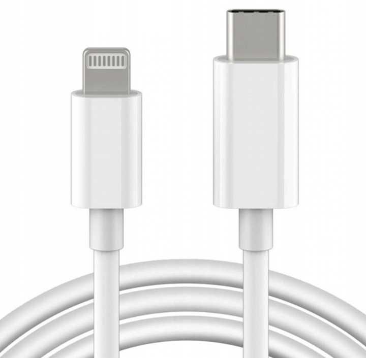 Kabel do Ładowania IPhone 8,X,11,12,13 Mini Pro Ładowarka Apple 1mUSBC
