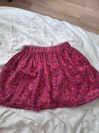 spódnica spódniczka dziewczęca różowa kwiaty cool club smyk rozmiar140