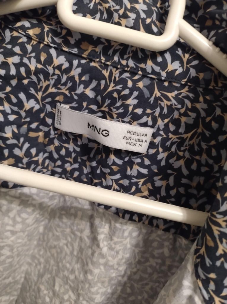 Męska koszula Mango M nowa bez metek 100% bawełna
