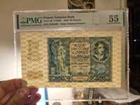 Banknot 50 złotych 1940 PMG 55 rzadki