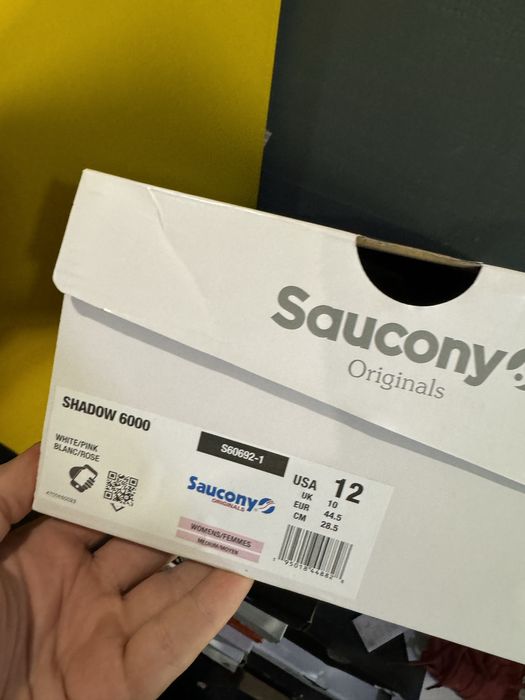 Кросівки Saucony Shadow 6000 sport casual шкіряні нові оригінал саукон