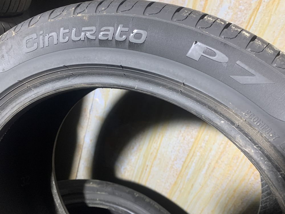 шины б/у лето 225/45 -17 Pirelli Cinturato P7