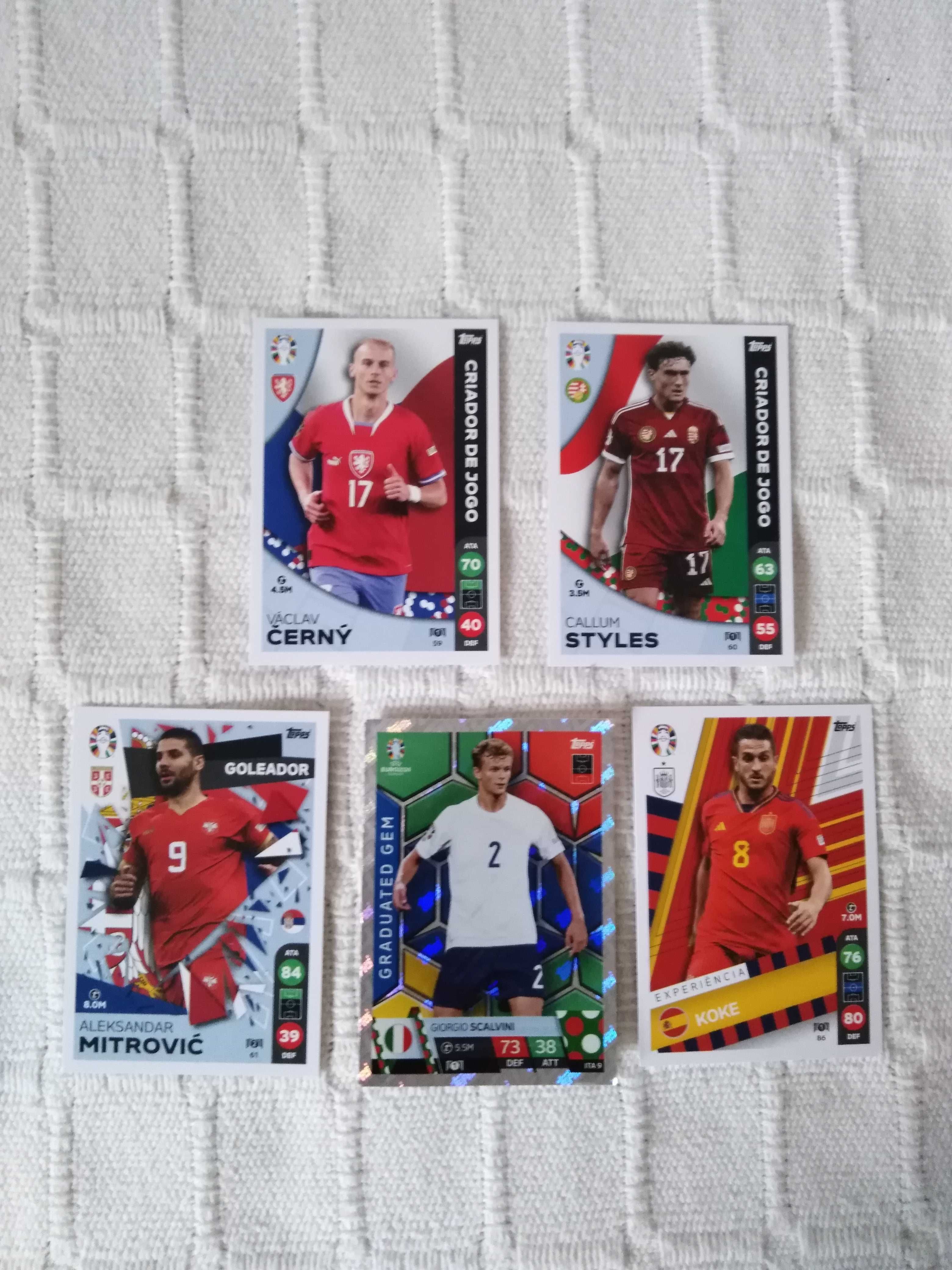 Cartas/Cromos/Autocolantes Vários