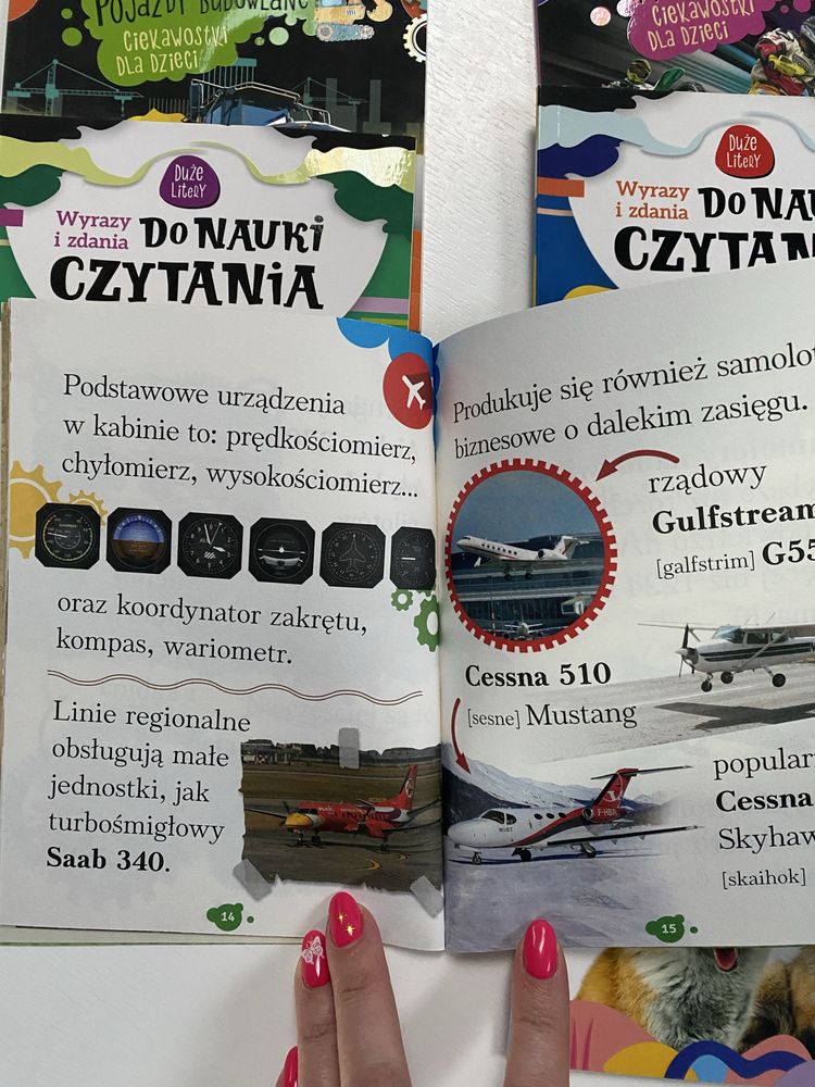 Książeczki do nauki czytania