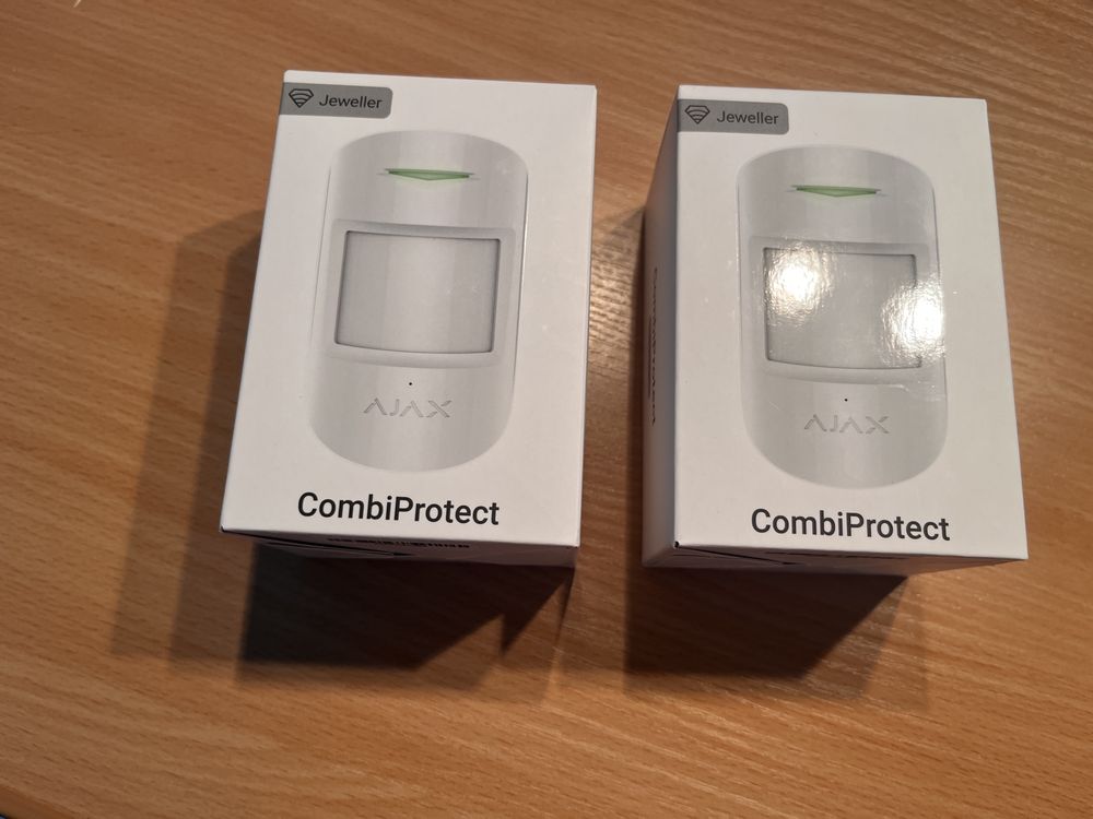 Бездротовий датчик руху Ajax CombiProtect і інші