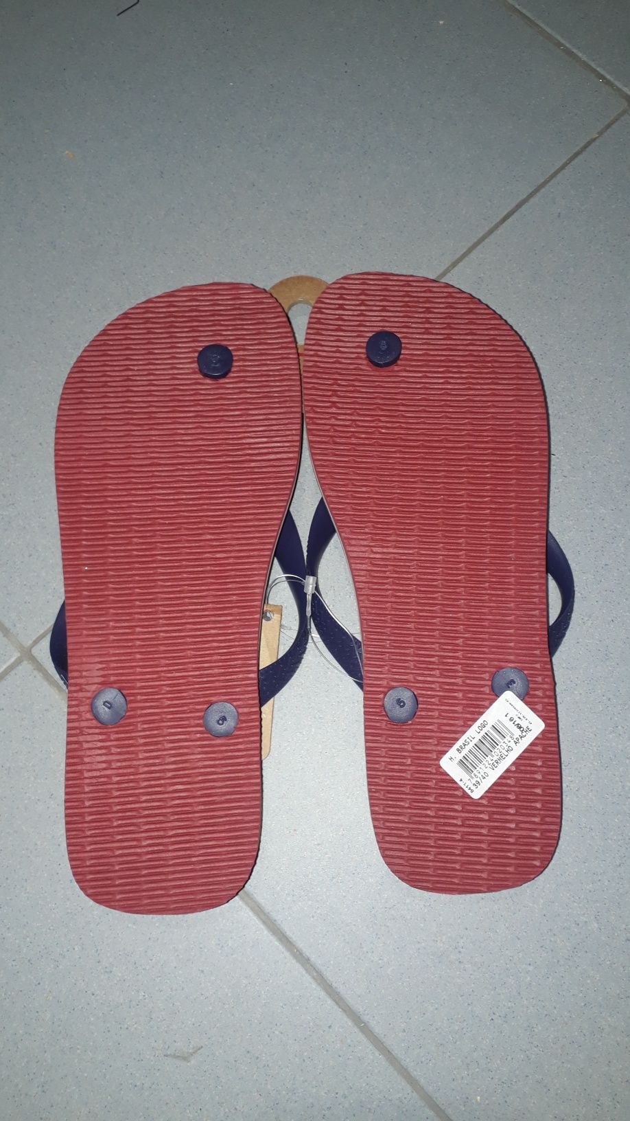 Chinelas Havaianas Homem39/40 e Mulher36/36