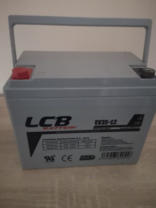 Akumulatory trakcyjne żelowe  12V35Ah solar wózek inwalidzki