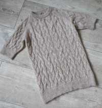 Cos_short sleeve cable knit jumper_rozmiar XS/S/M