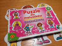 Puzzle dla dzieci - puzzle dla maluszków dziewczynki