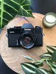 Плівкова фотокамера Vivitar 220/SL with Обєктив Vivitar 50mm f/1.8