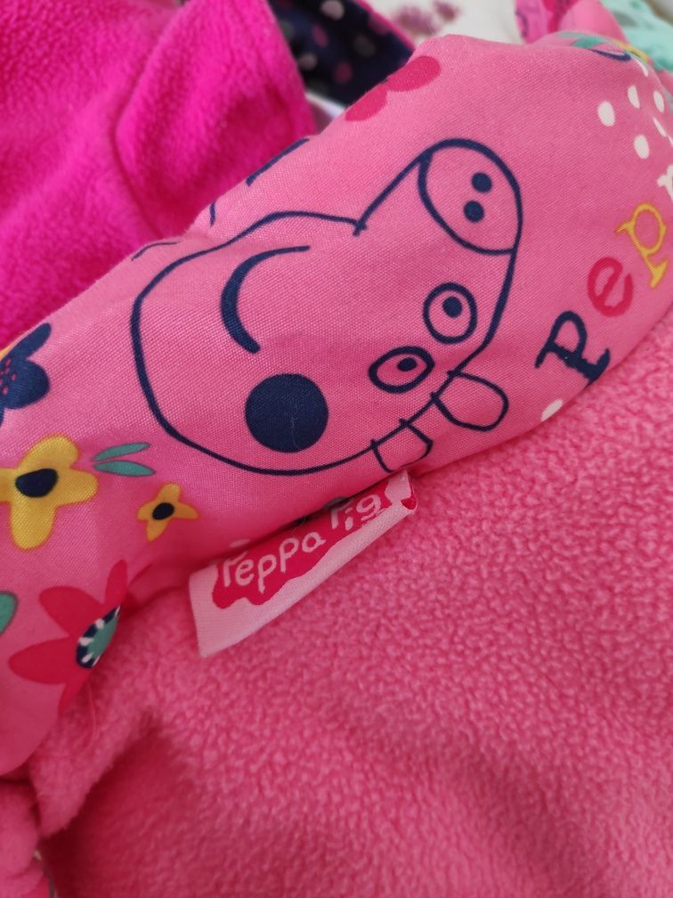 Kamizelka bezrękawnik Peppa Pig 74 dla dziewczynki