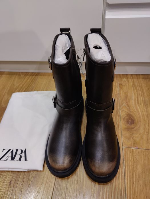 Kozaki kozaczki dla dziewczynki Zara rozm.35