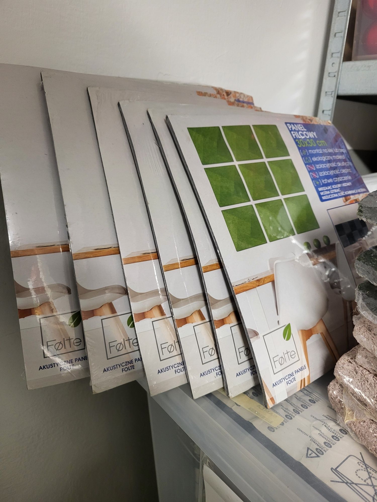 Solidne panele akustyczne z PT80 na drewnianej ramię do biura, studia
