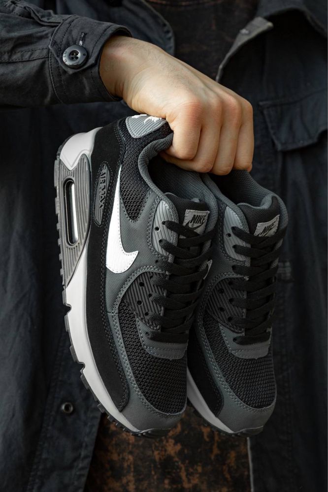 Nike Air Max 90 Black/Grey/White,найк,air max,90.