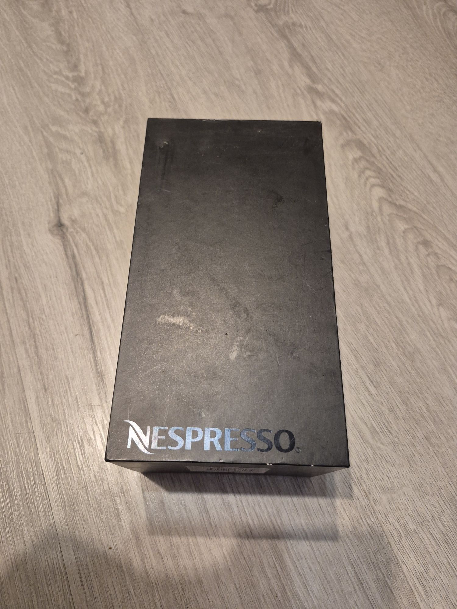Nespresso 2 Black Touch Cappucino Cups Filiżanki 80ml Porcelana NRFB